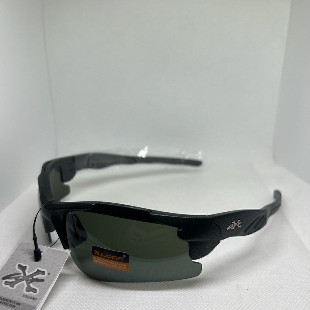 X-Loop Semi Rimless Wrap Sunglasses